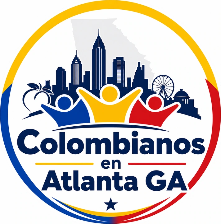 Colombianos en logo, atlanta ga version
