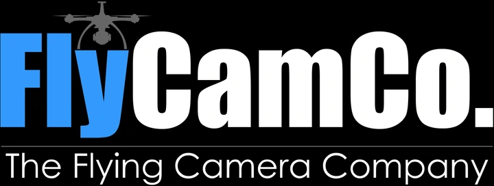 FlyCamCo logo, reversed version